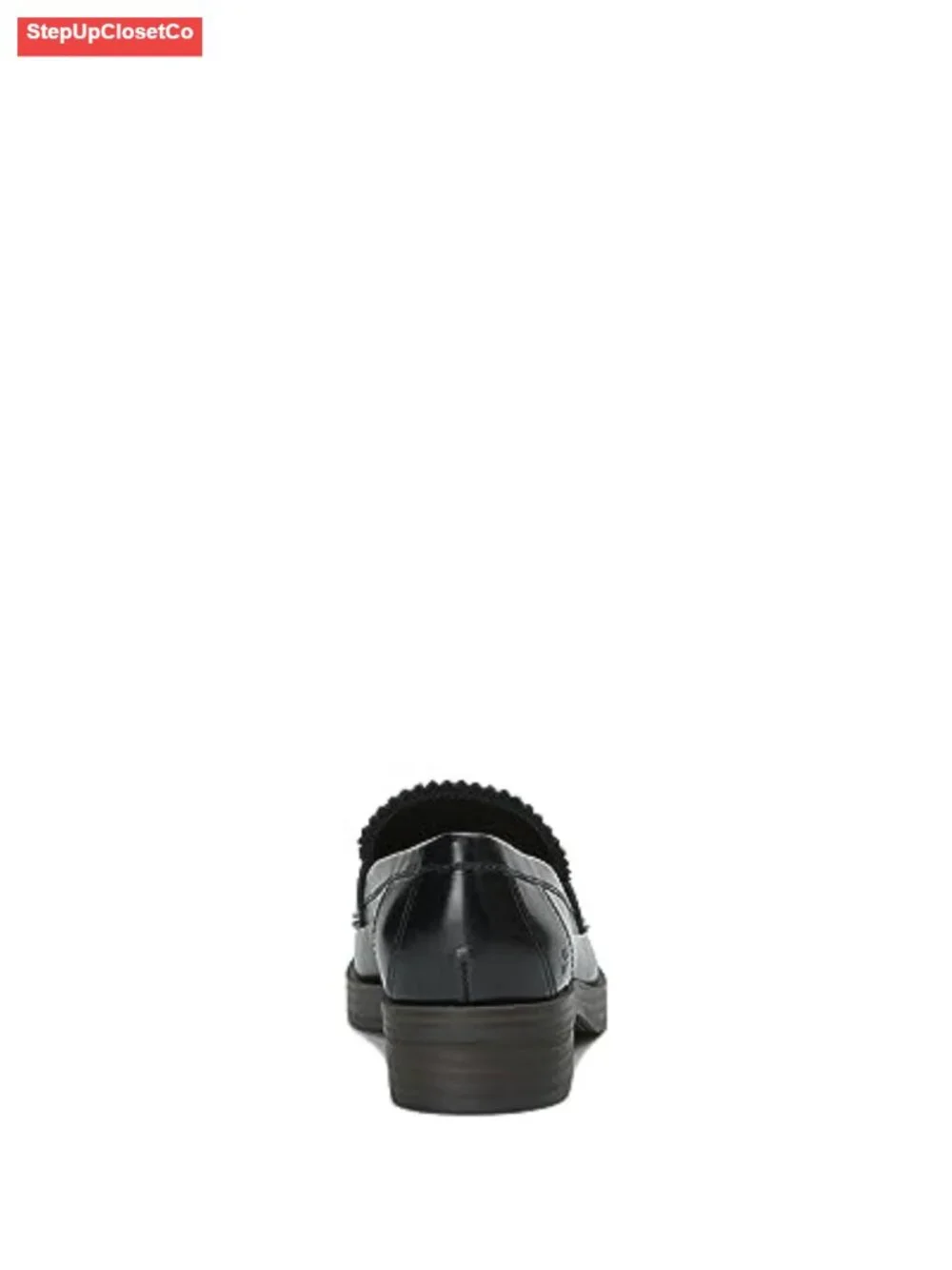 Leather Slip On Flat Loafers